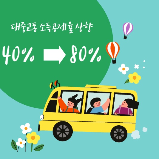 대중교통 소득공제율 상향