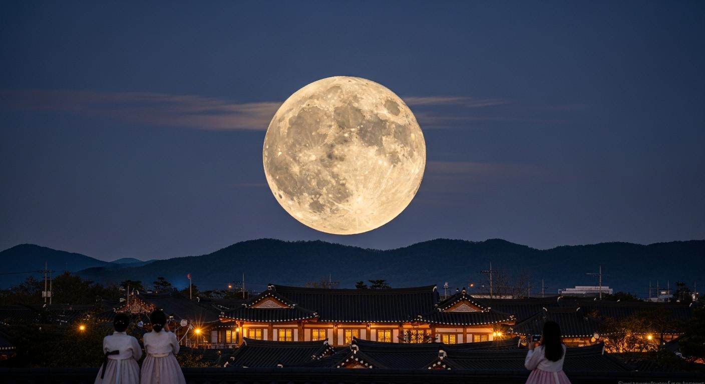 추석 보름달