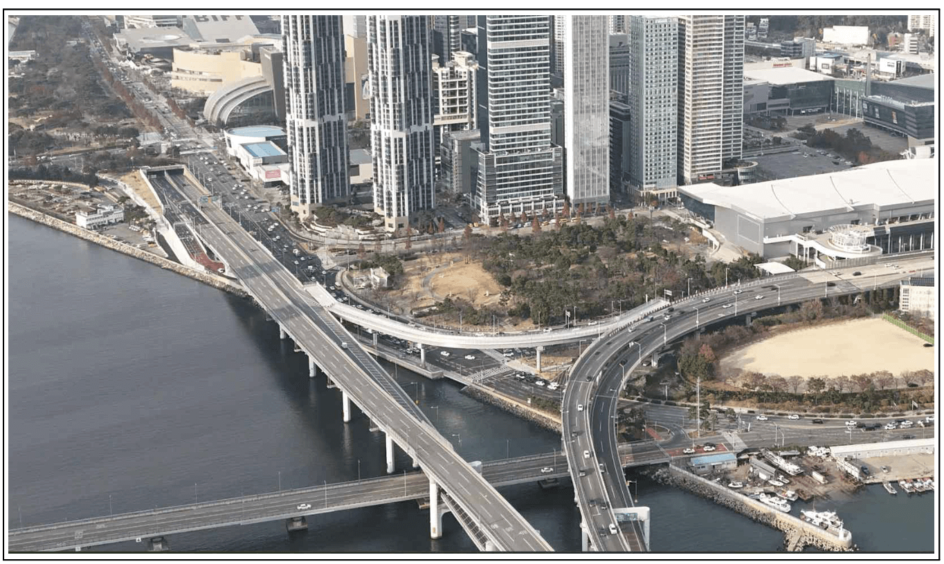 광안대교접속도로-전경사진