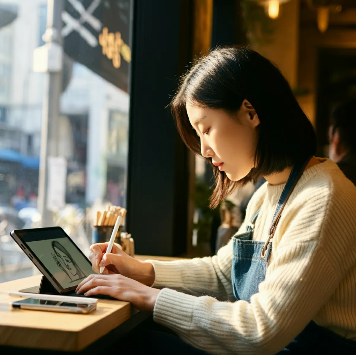 포토샵-자격증-공부하는-한국여자14