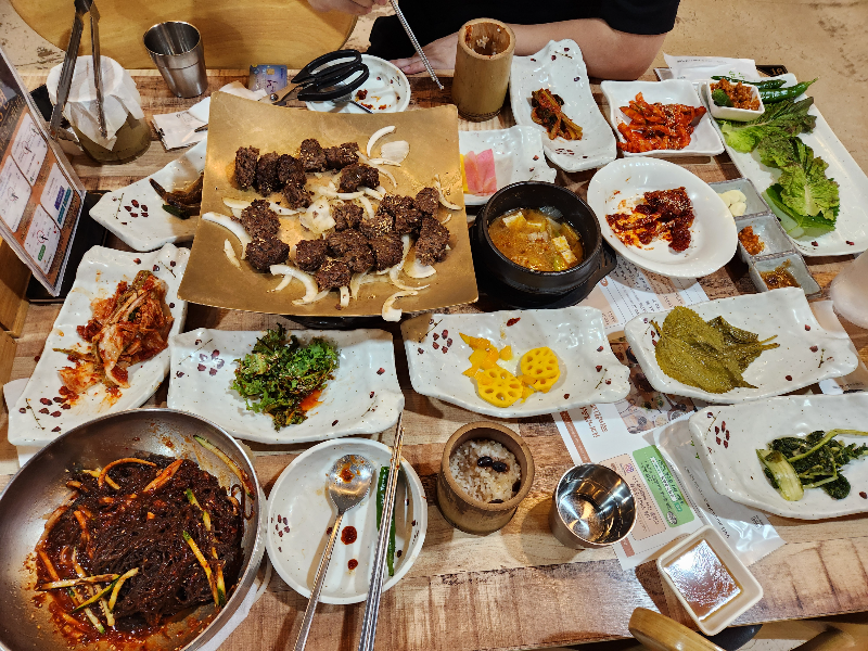 담양 죽녹원 갈비창고 떡갈비