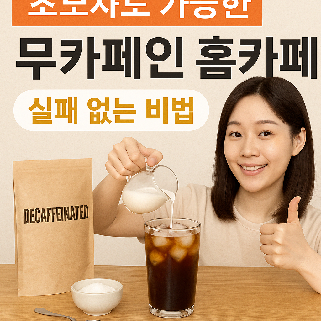 무카페인 홈카페