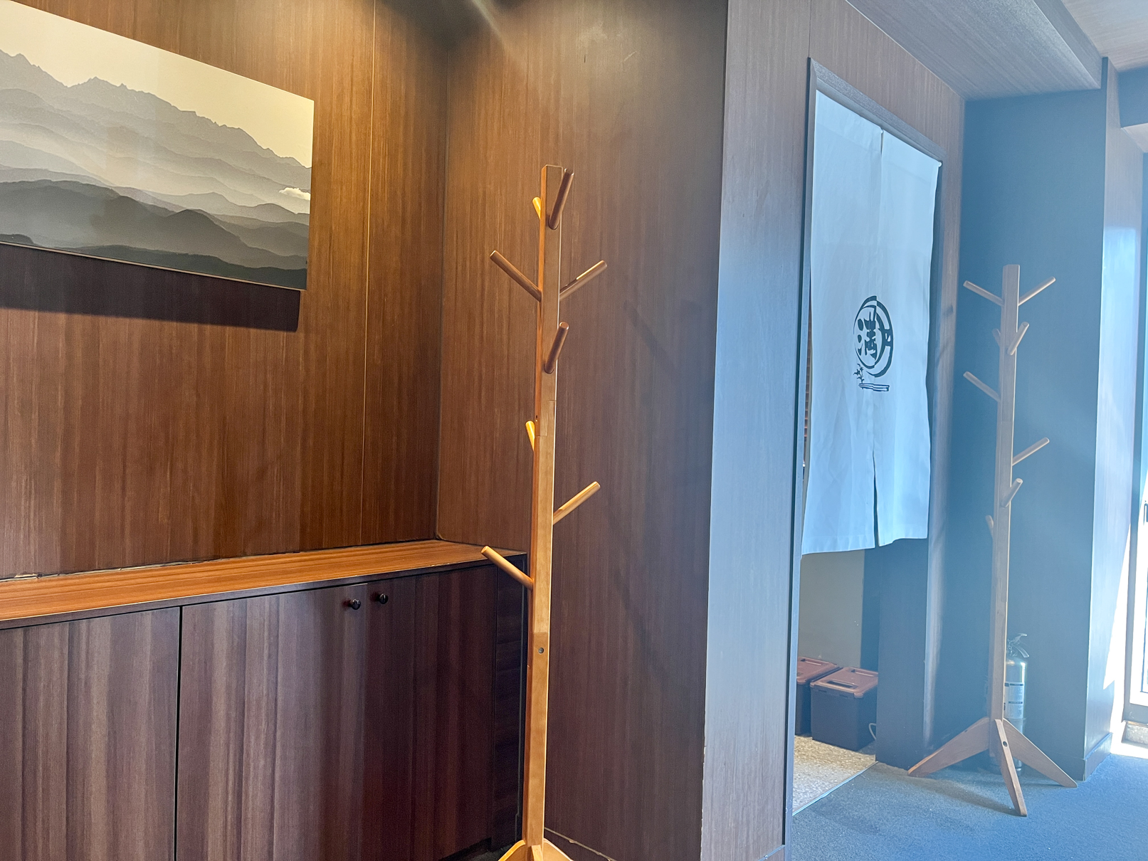 부산 해운대 해리단길 나가하마만게츠 내부.