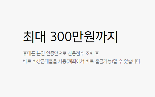 모바일 소액대출