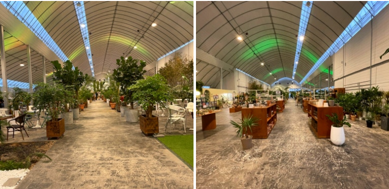 어반리프 카페 실내 전경 사진