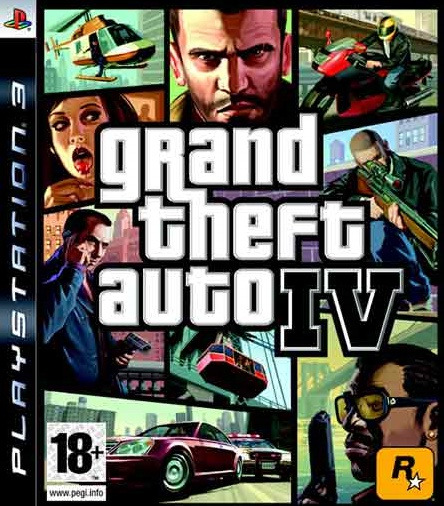 GTA4 치트키 사용방법과 니코 벨릭 게임 화면