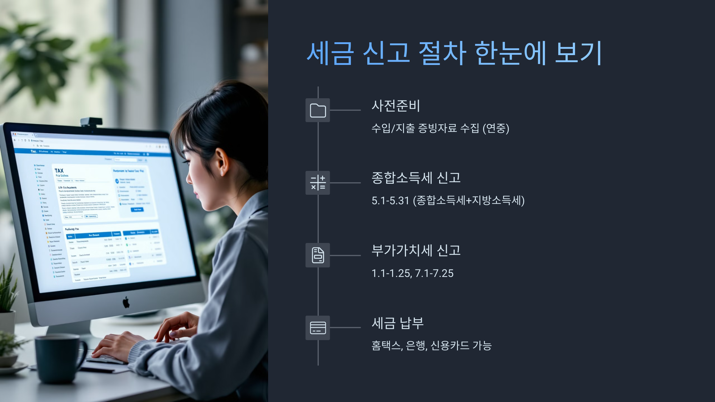 세금 신고 절차