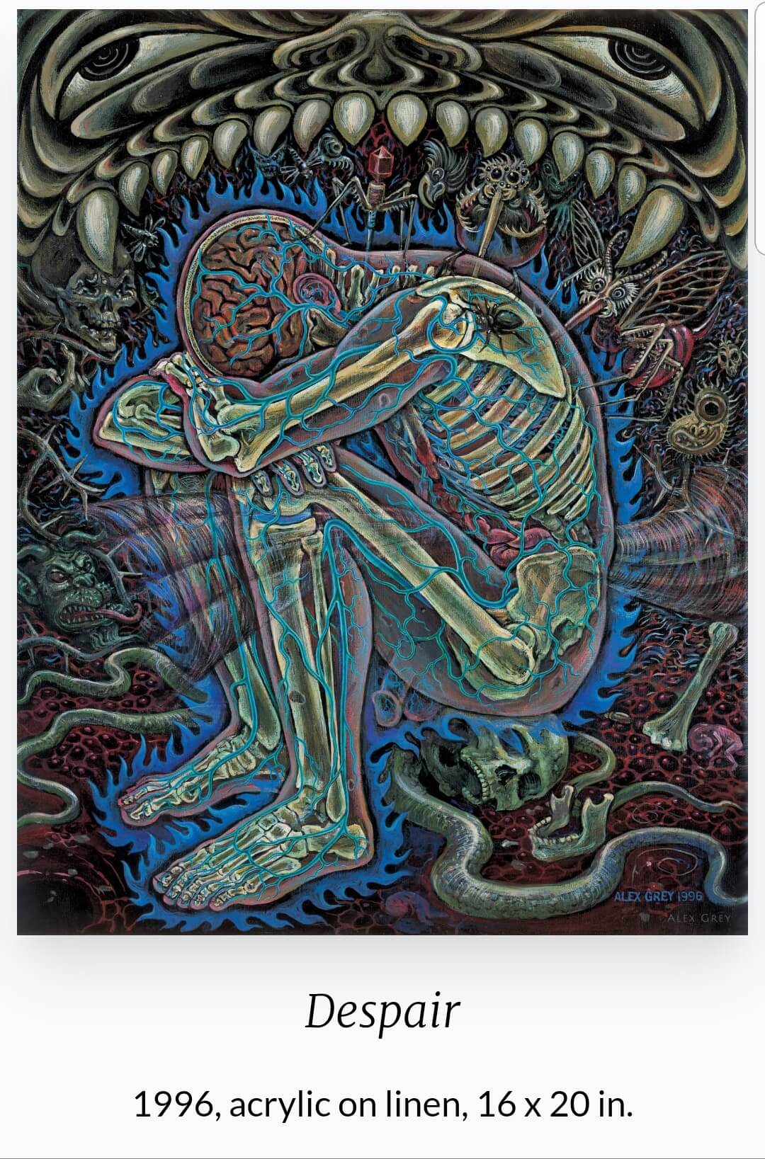 알렉스 그레이(Alex Grey, 1953~ ) 작품