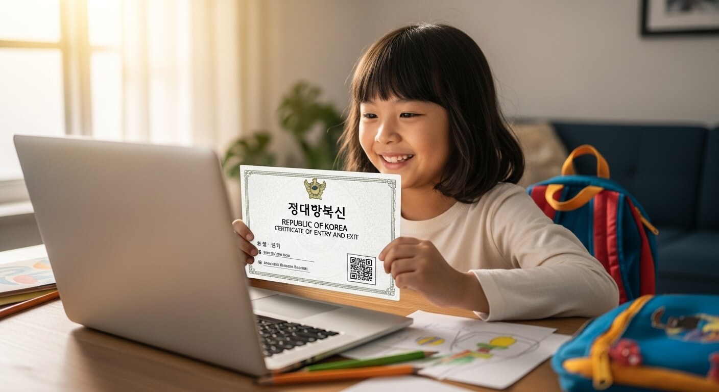 출입국사실증명서 인터넷 발급