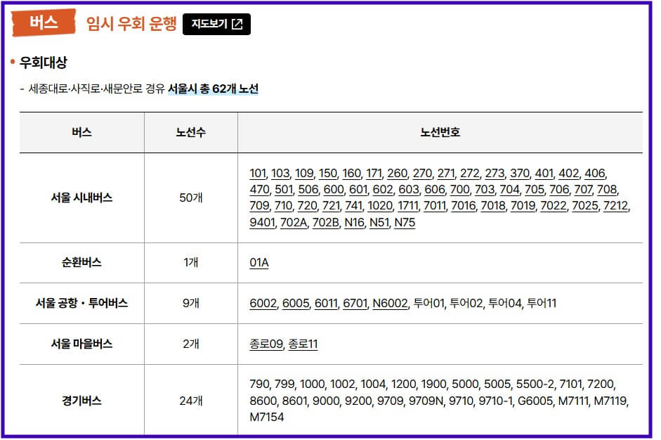 bts 광화문 공연 교통통제