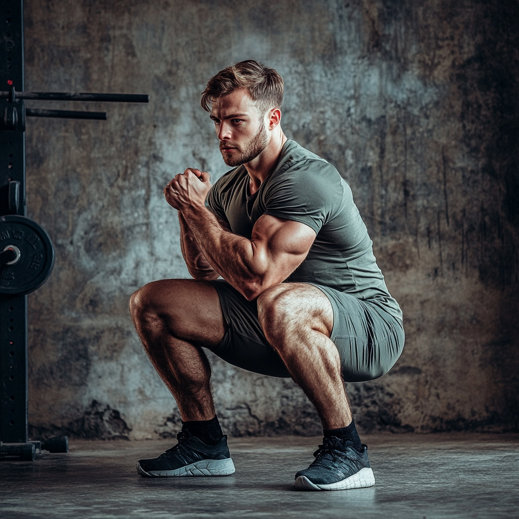 점프 스쿼트: 하체 근력과 심박수