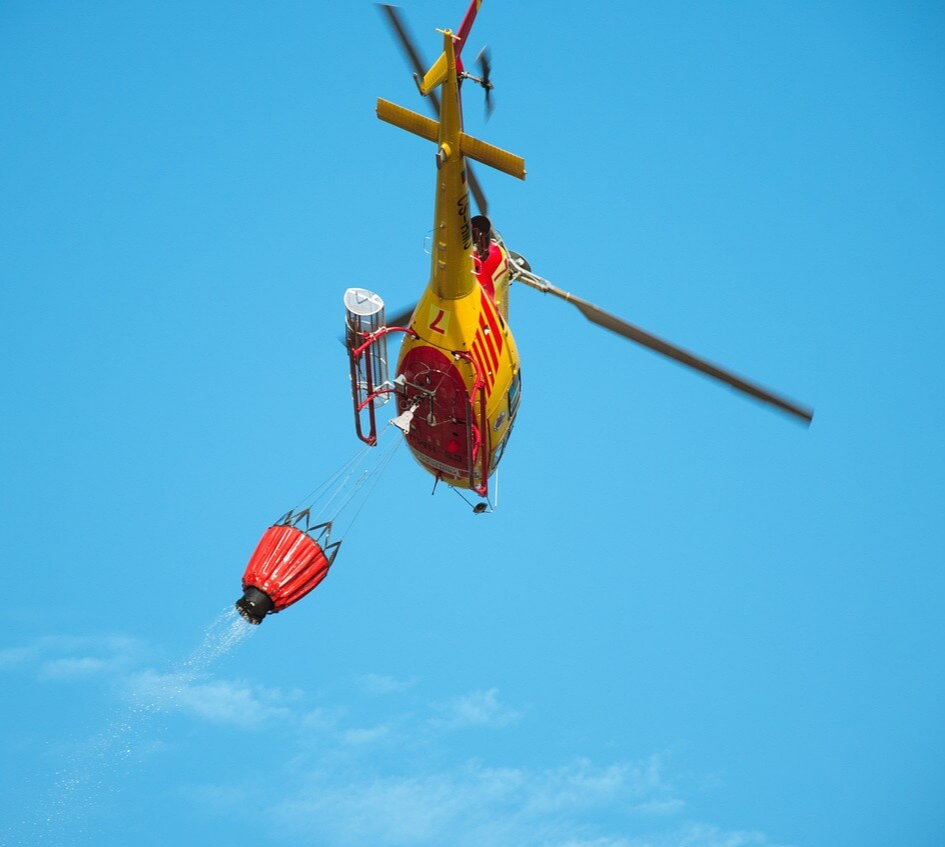 불끄는 헬리콥터