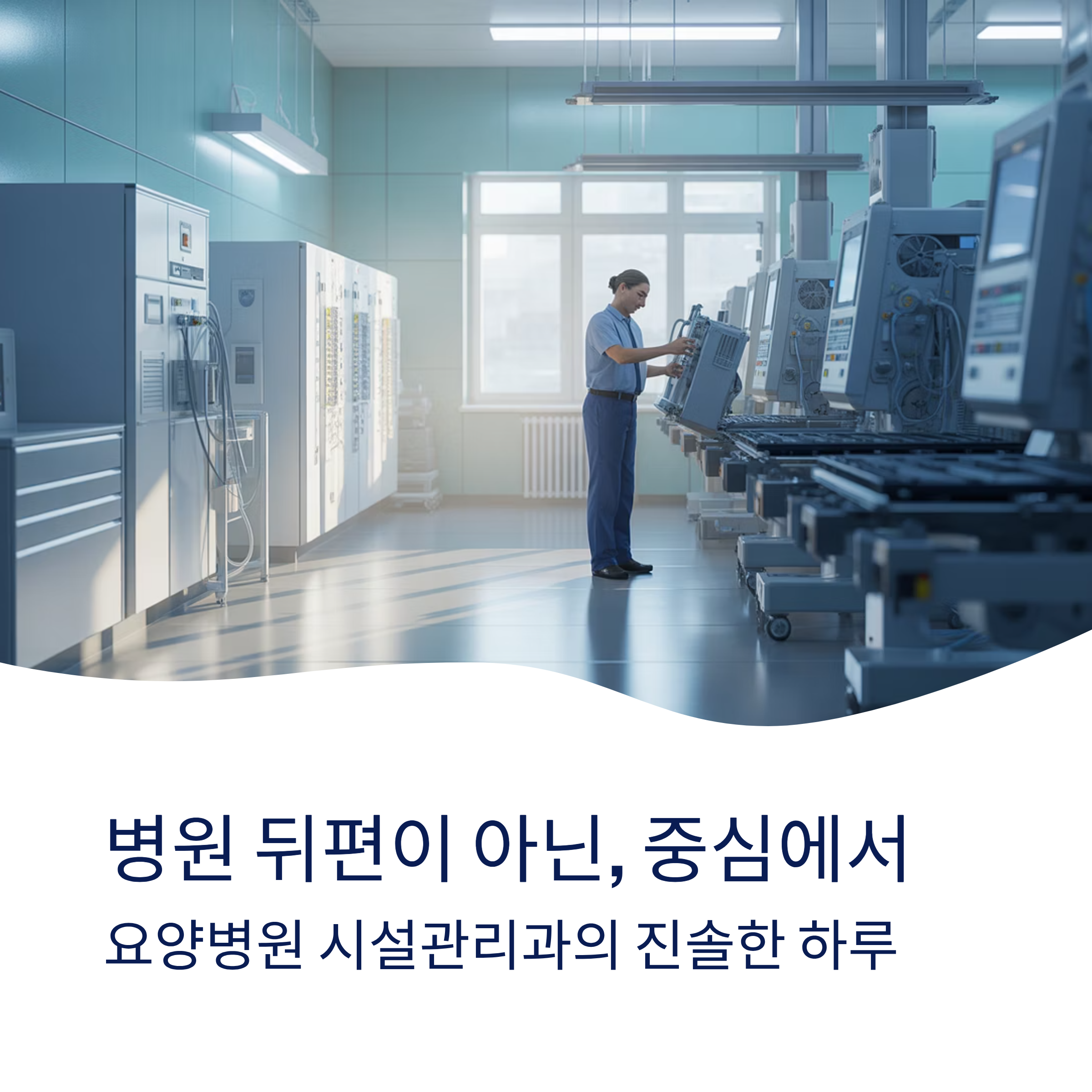 요양병원 시설관리과에서 일하며 느낀 하루, 경험담