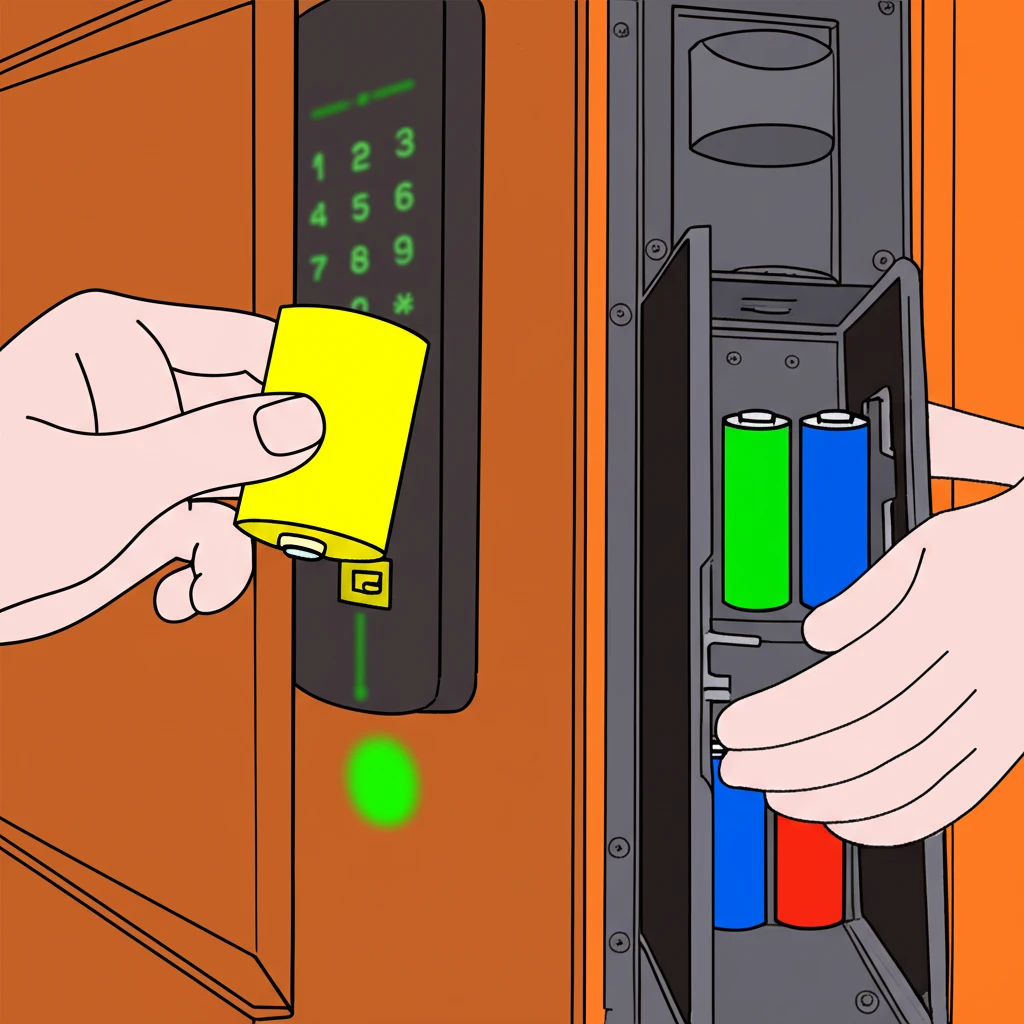 스마트 도어락 오작동 방지 겨울 진입..