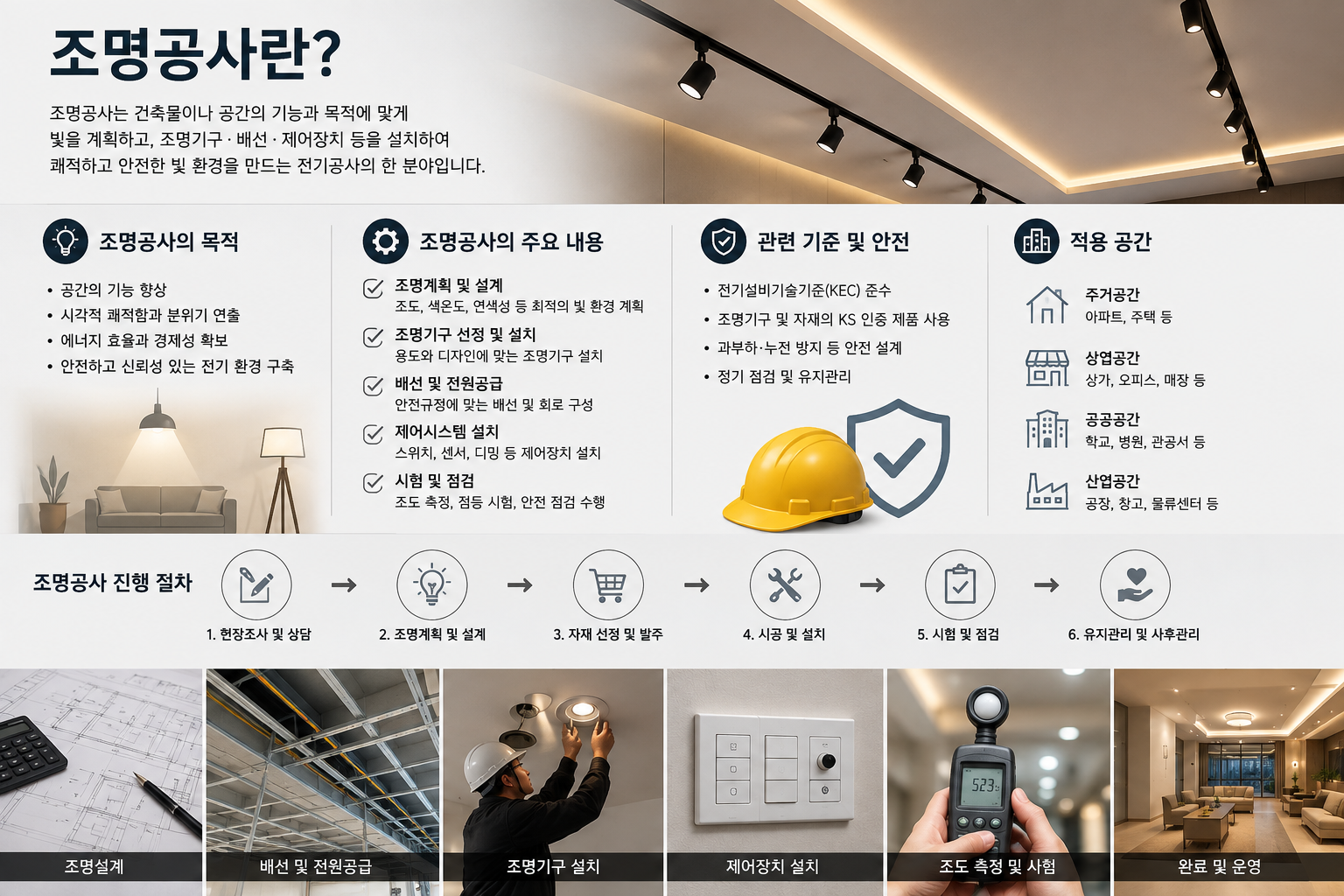 조명공사란
