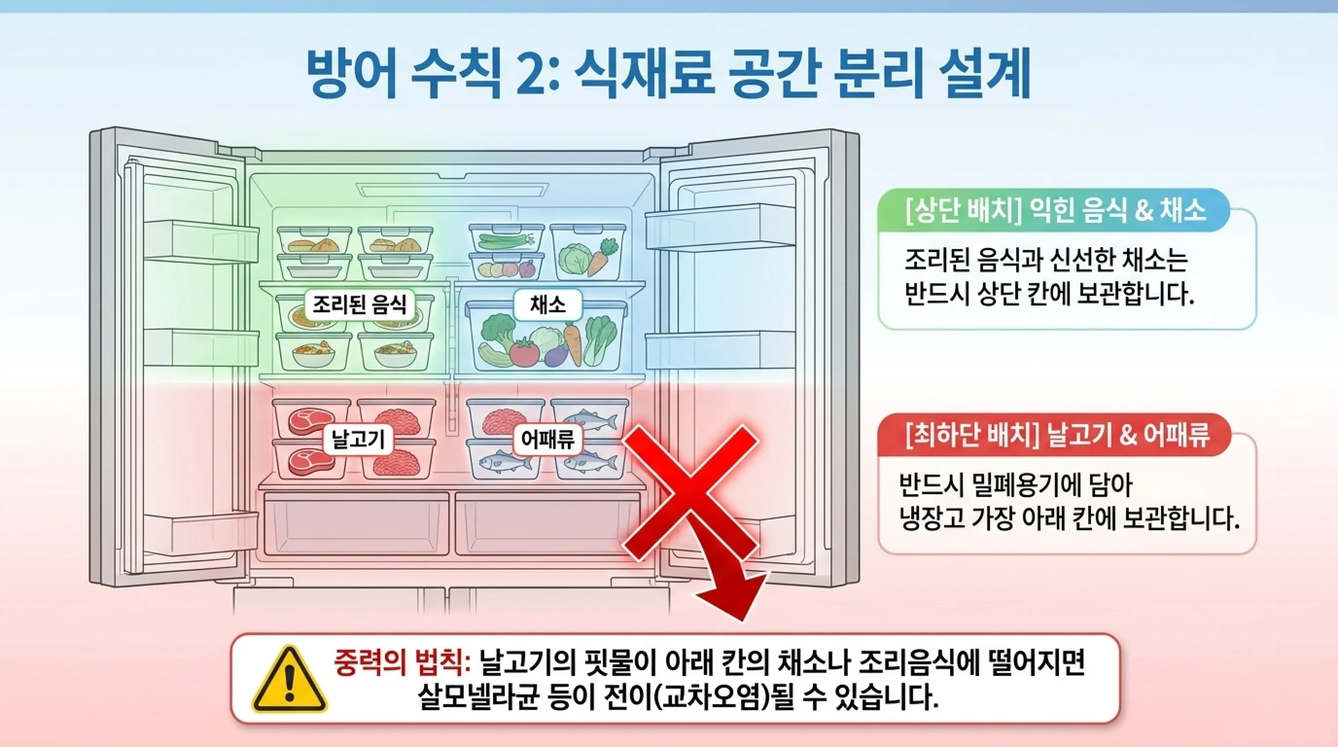 냉장고도 못 믿는 여름철 식중독 예방 음식 보관법 5가지 실전 팁