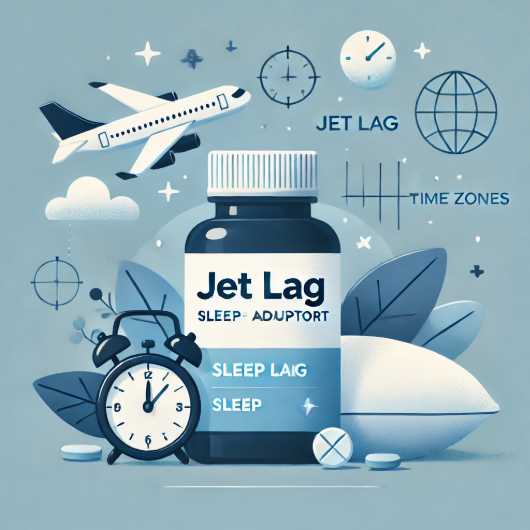 시차 적응용 수면제 관련 이미지