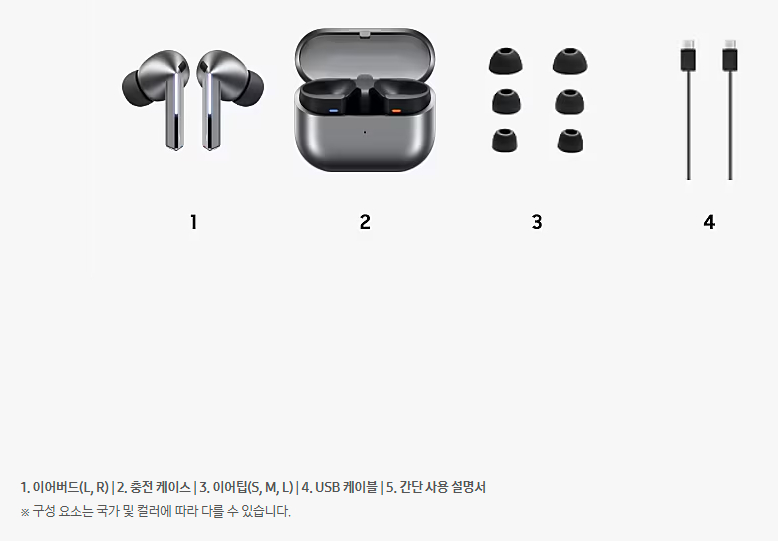삼성 갤럭시 버즈3 프로 상세 스펙 및 가격