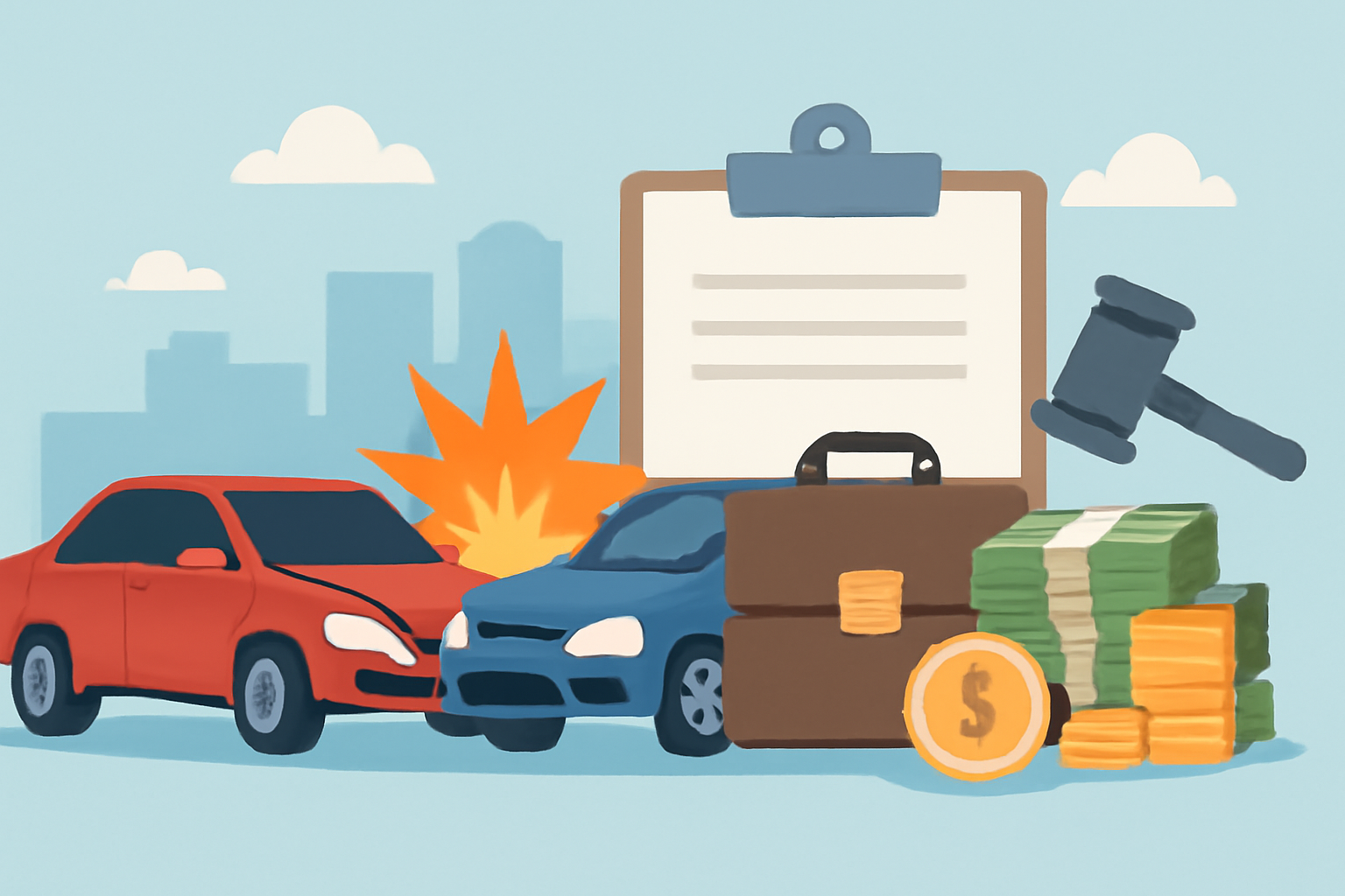 교통사고 2주 합의금 실제 계산법과 평균 금액 총정리 관련 사진