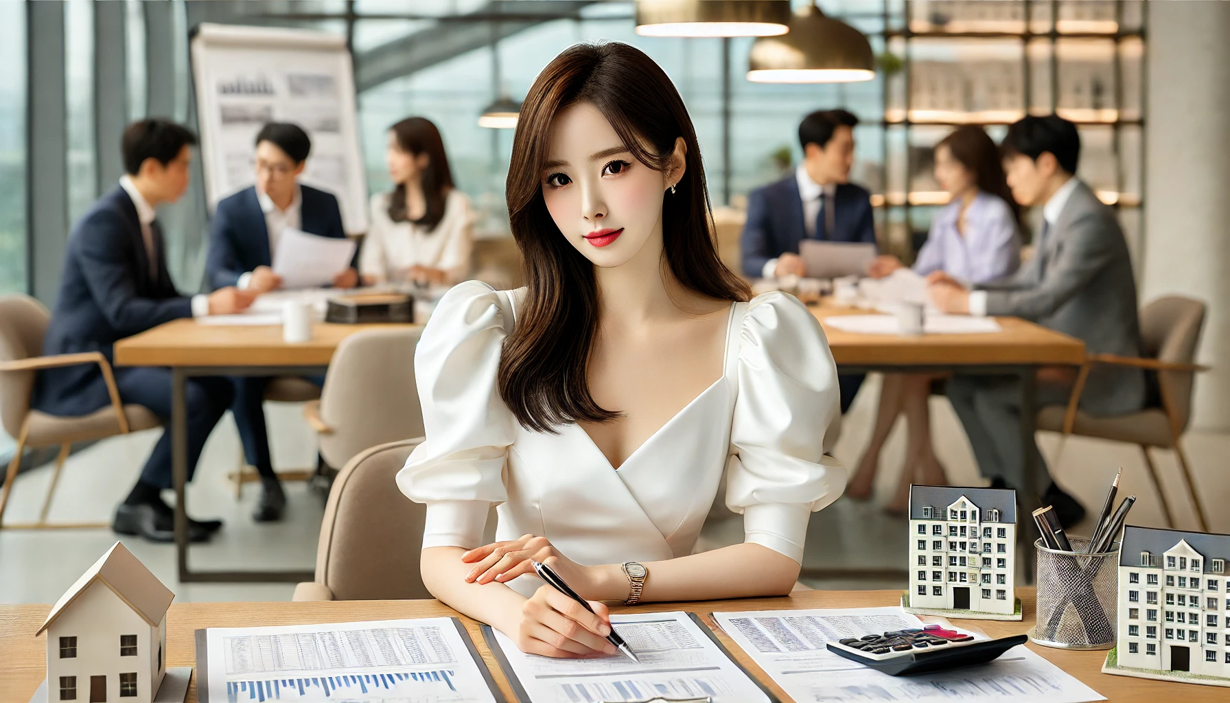 정보공개와 회계감사 절차 확인하는 이미지