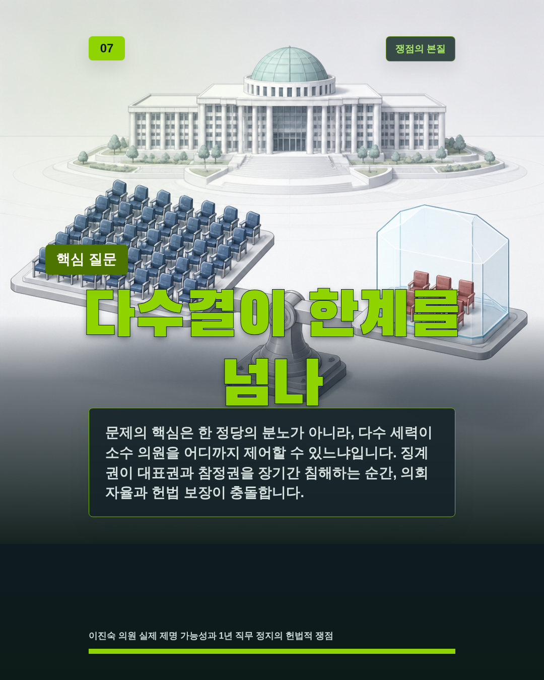 다수결이 한계를 넘나