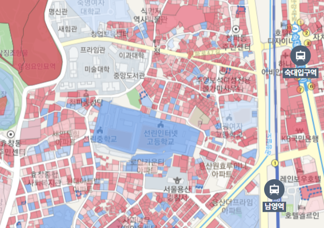 역세권도시정비 청파동3가