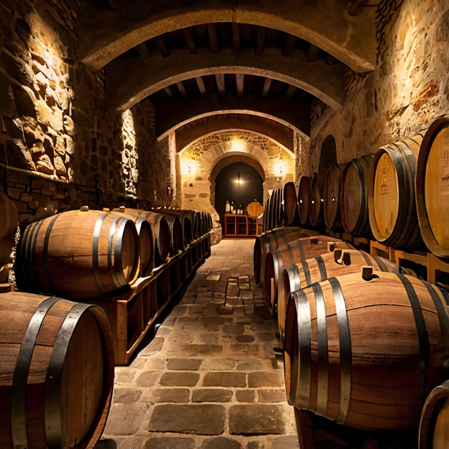 발렌시아 근교 여행지 레케나-우티엘 와인산지를 형상화한 이미지