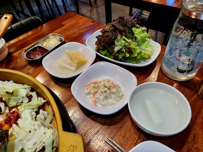 호반닭갈비기본찬