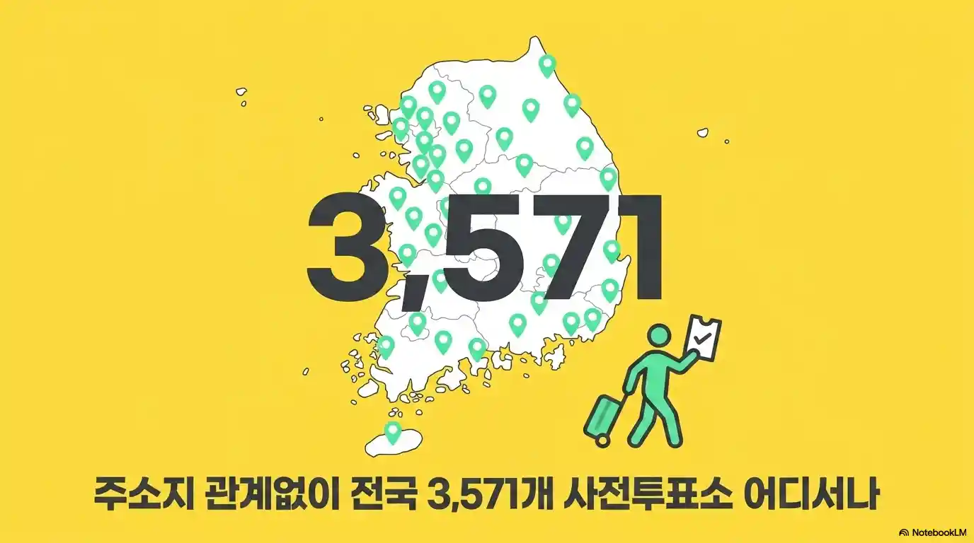 사전투표 가능한 투표소 전국 3571곳