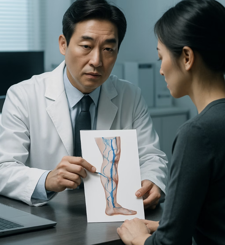 울퉁불퉁 핏줄, 하지정맥류 꼭 수술해야 할까? 약물, 주사, 압박스타킹 등 비수술 치료법 총정리