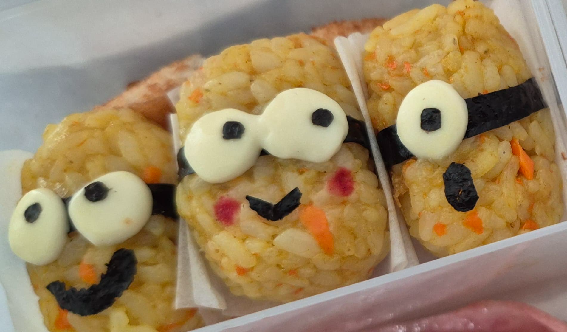 미니언즈 어린이집 소풍 도시락