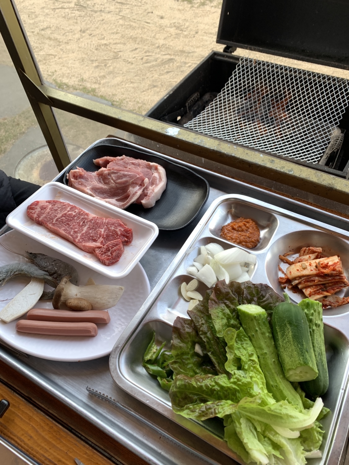 제부도 글램비 글램핑 당일 6시간, 바베큐 무한리필