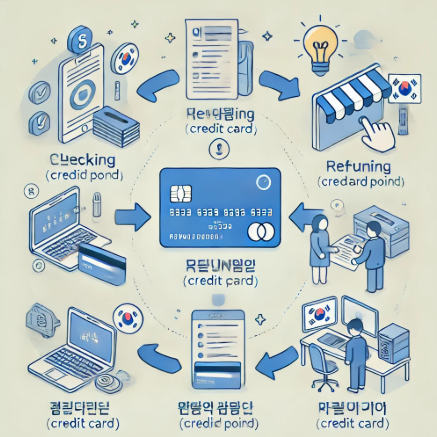카드포인트 통합조회 및 환급 받는법