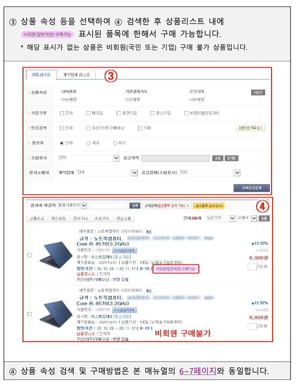 나라장터 종합쇼핑몰 상생세일 60% 할인