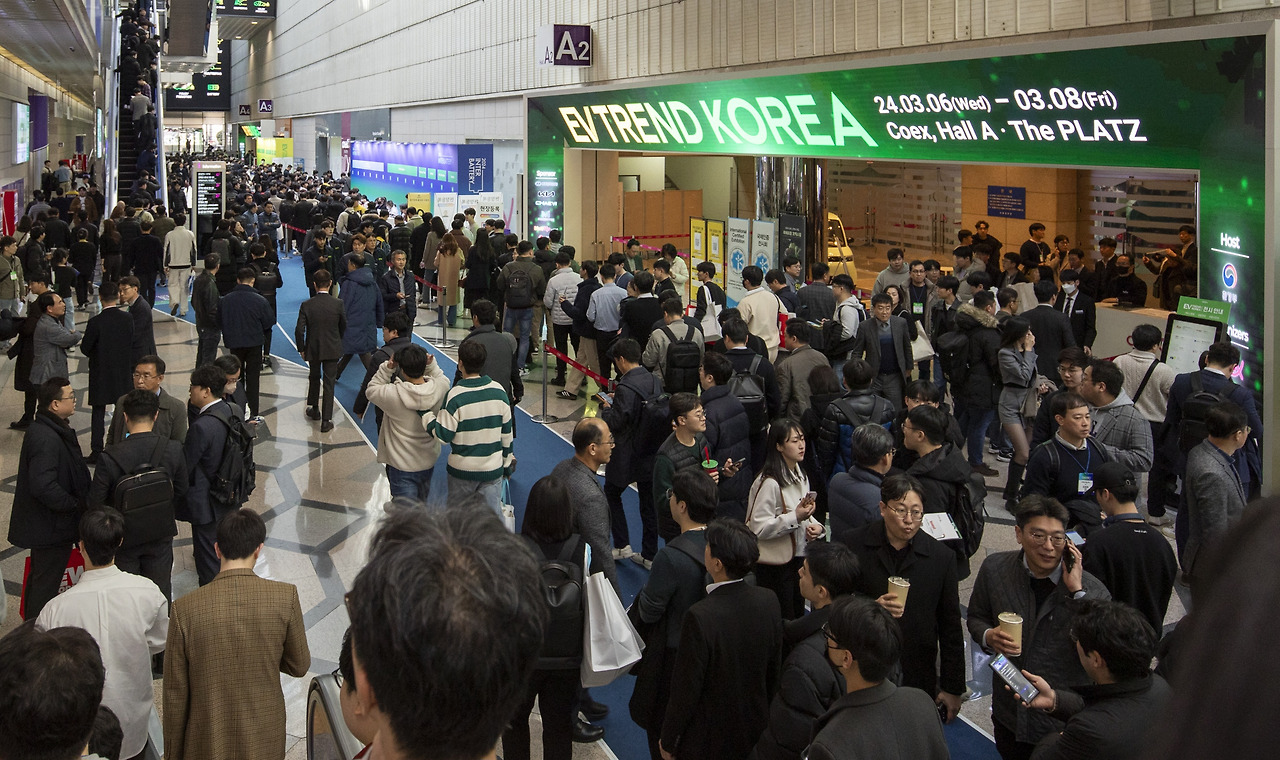 EV 트렌드 코리아 전시장