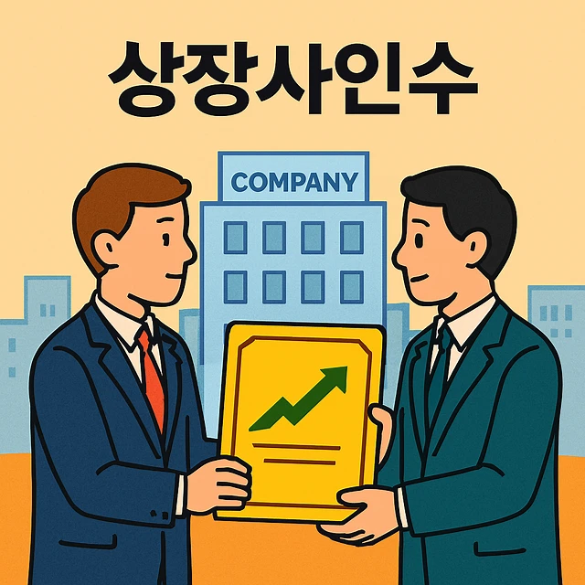 상장사인수