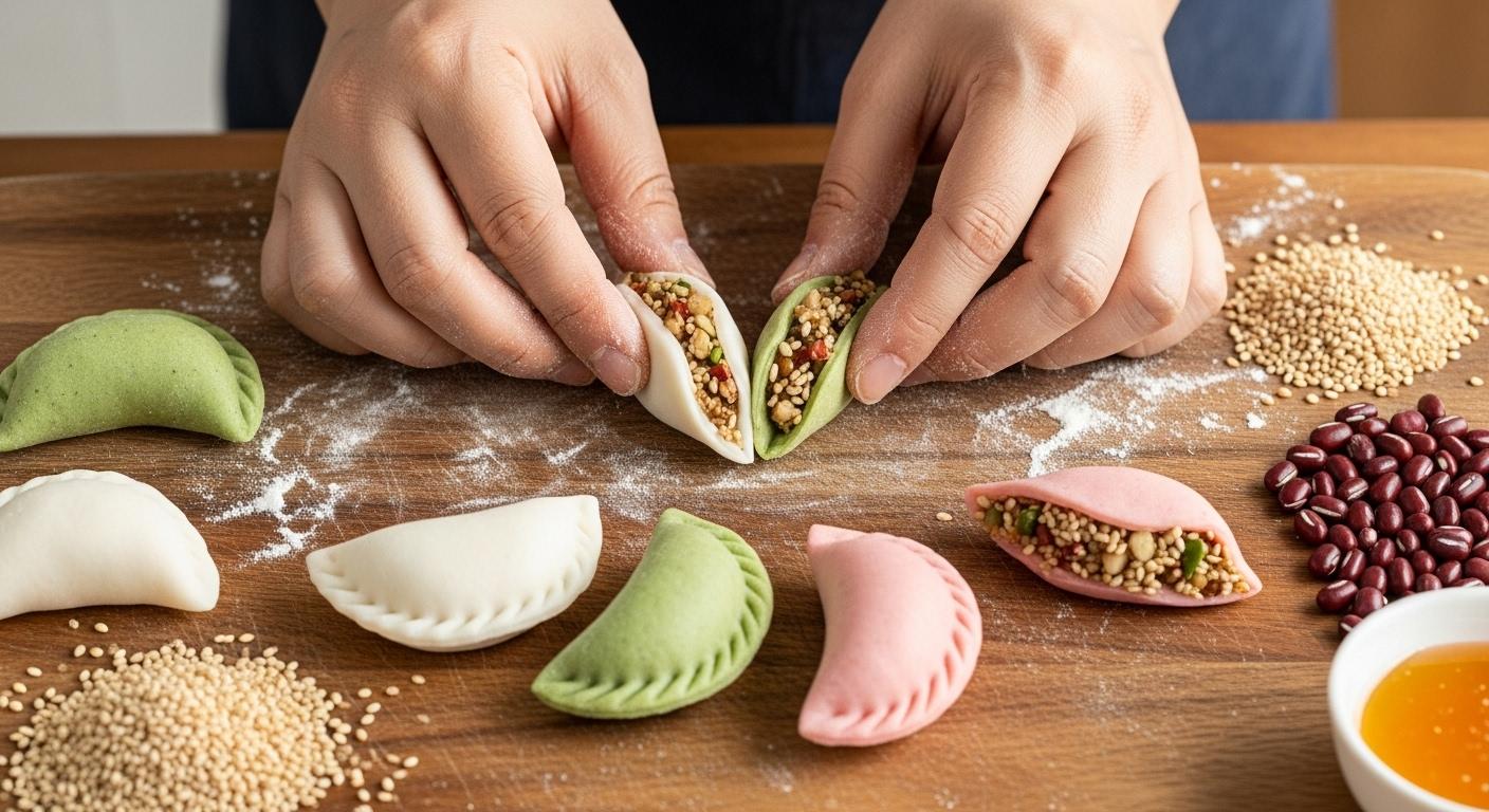 송편 찌는법 냄비