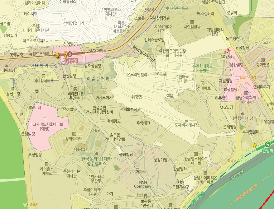 용산구 상업지역