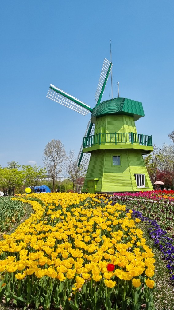 순천만국가정원 4월 튤립축제 포토존