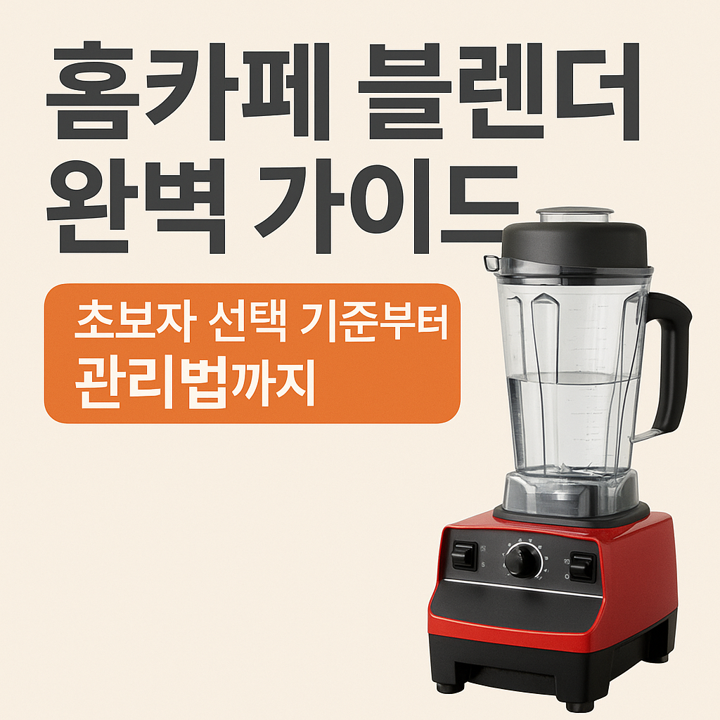 홈카페 블렌더