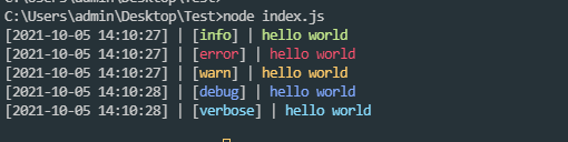 node-Winston