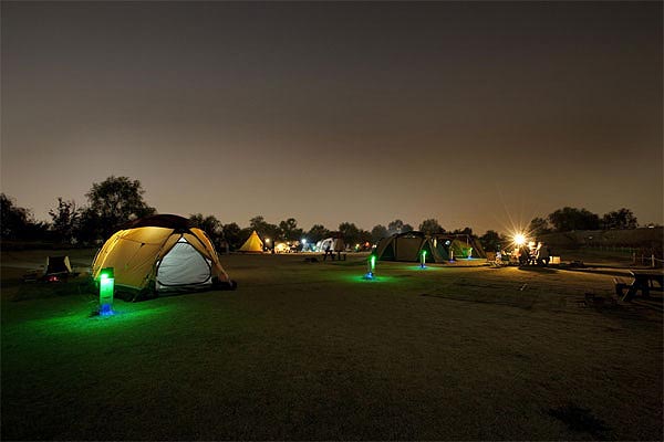 서울 노을캠핑장. 서울 마포구 하늘공원로 108-1 (상암동)