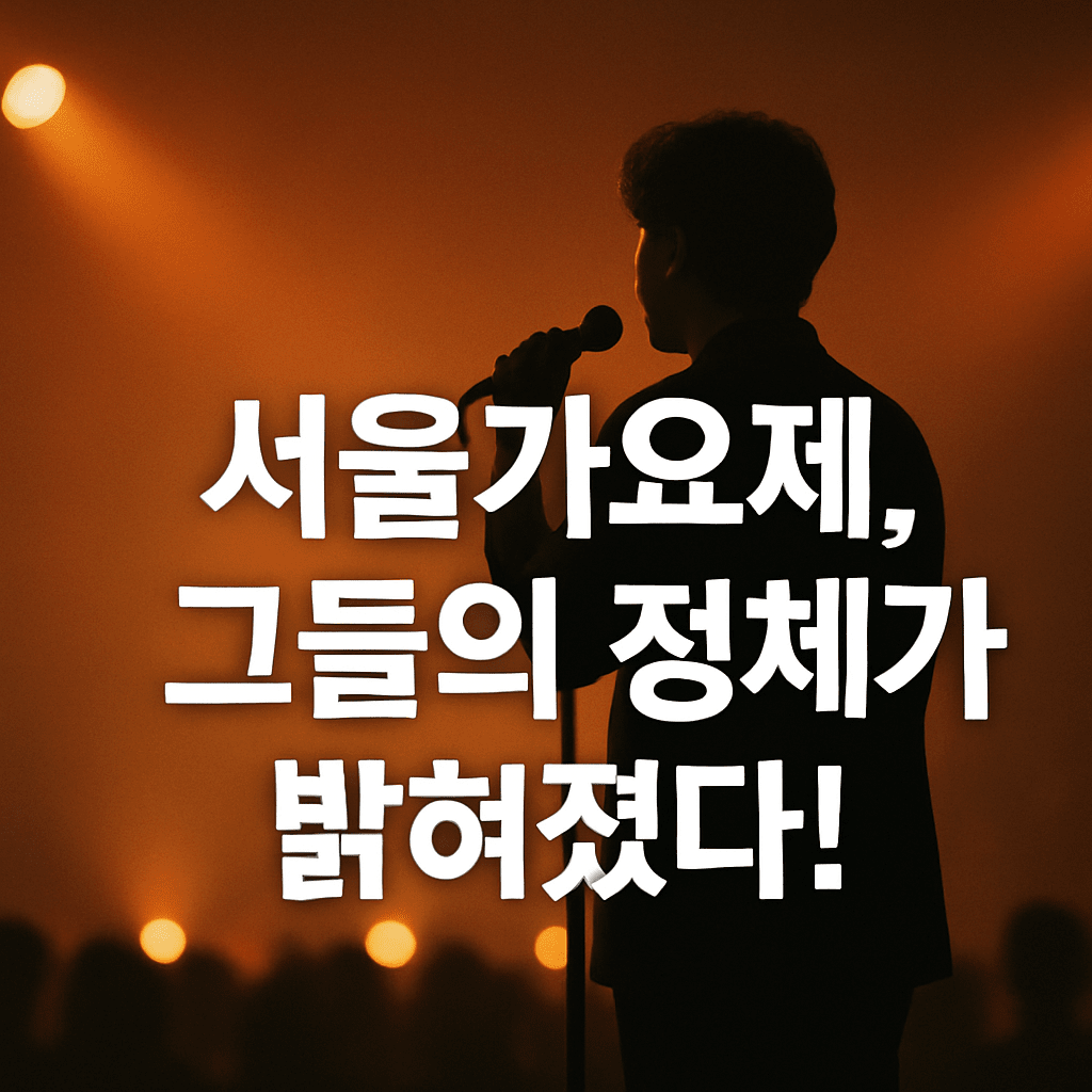 놀면 뭐하니 서울가요제 - 참가자 정체부터 감동까지 총정리