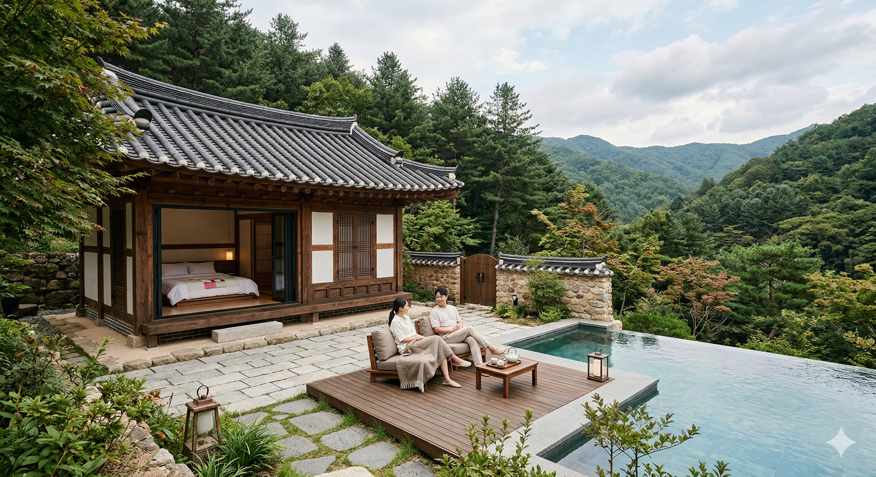 커플여행 프라이버시 보장받을수있는 숙소 이미지