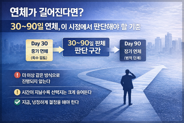 연체90일 판단기준