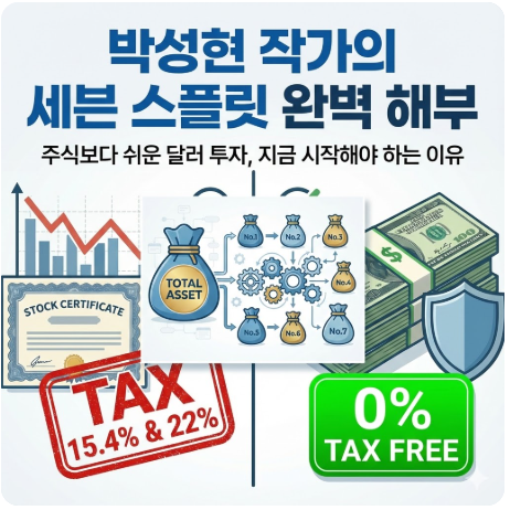 박성현 작가의 세븐 스플릿 완벽 해부 ❘ 주식보다 쉬운 달러 투자, 지금 시작해야 하는 이유