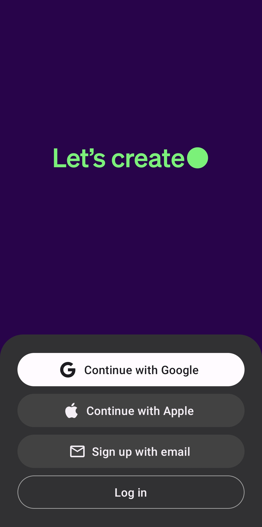 챗지피티 어플 로그인 화면