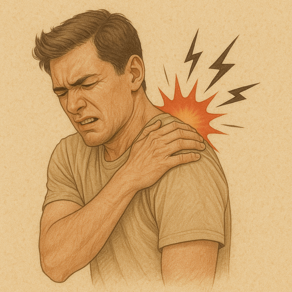 어깨 딸깍 소리와 관절염