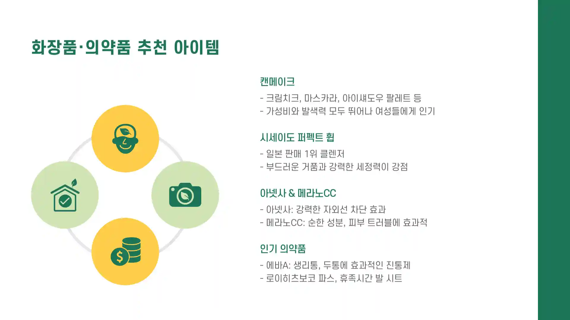 일본 여행 선물 리스트