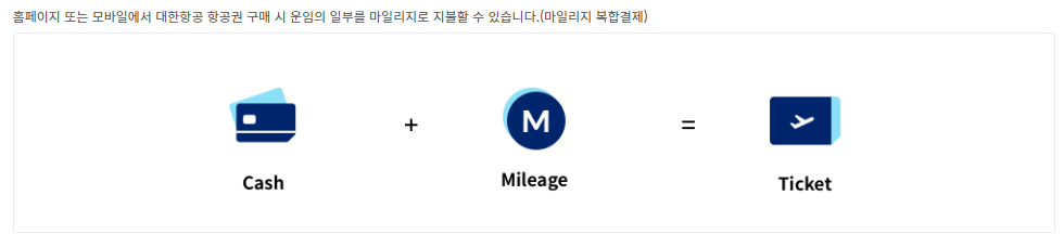 대한항공 캐시 앤 마일즈